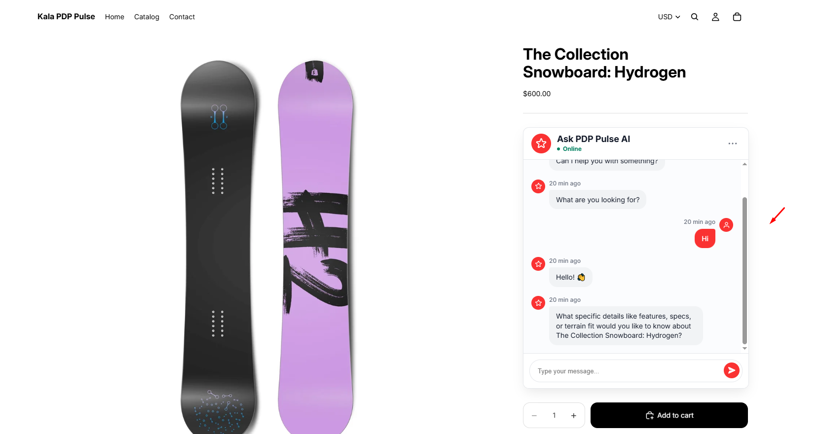 Step 5: Live Widget on PDP